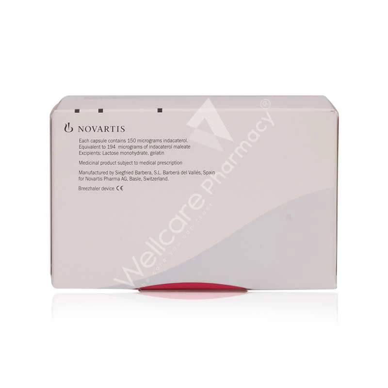 Onbrez Breezhaler 150mcg 30 Cap +inhaler