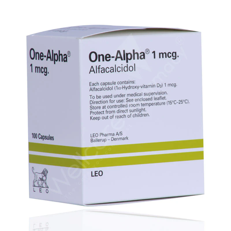 One Alpha 1mcg Capsules 10x10 100'S - Image 3