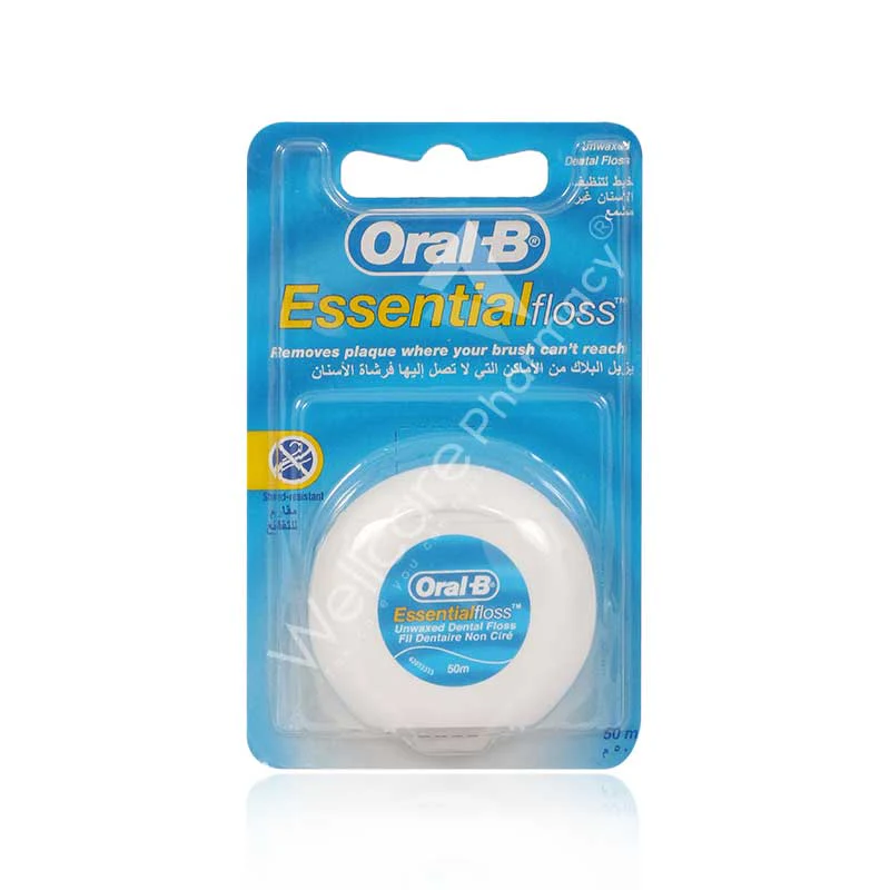 Oral B Essential Floss Unwaxed 50m - Image 3