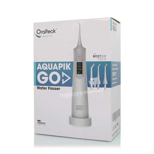 Oral-Teck Aquapik Go Oral Irrigator With Eu Plug