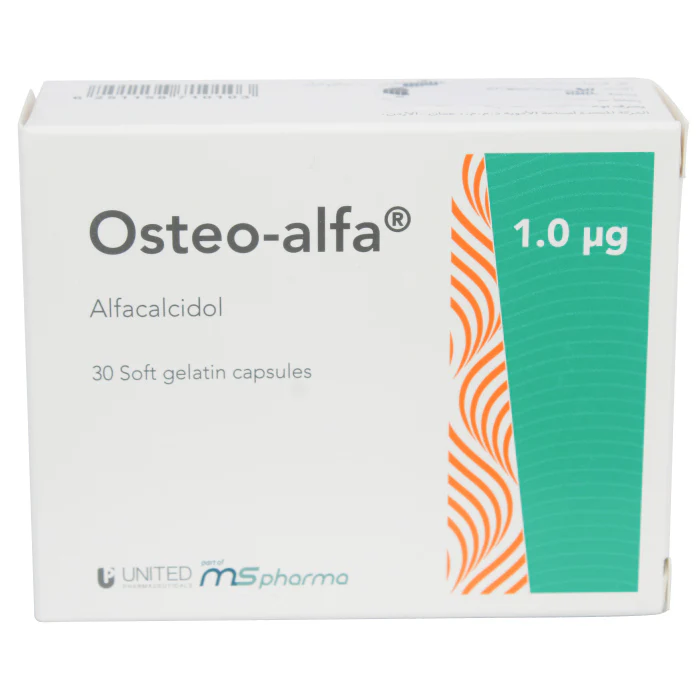 Osteo-Alfa 1 Mcg Capsules 30'S