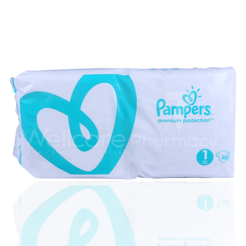Pampers No1 Premium Care 2 To 5kg Diaper 48'S