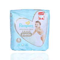 Pampers No4 Premium Care Pants 22'S - Image 2