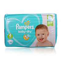 Pampers No4 Pure Protection 9-14kg 28'S - Image 2