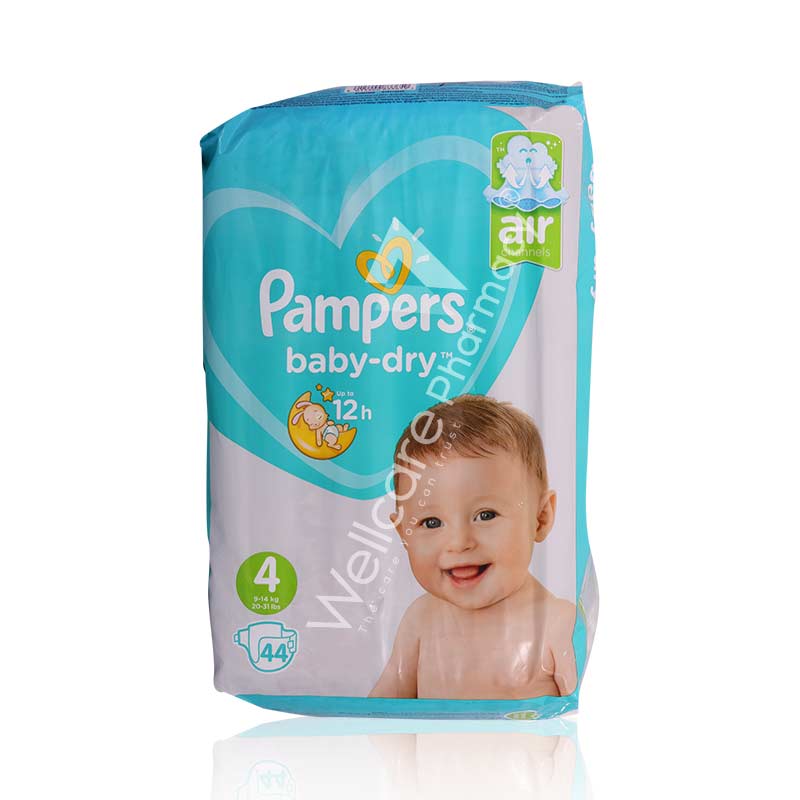 Pampers No4 Pure Protection 9-14kg 28'S - Image 3