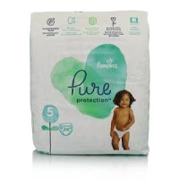 Pampers No5 Pure Protection 11+kg 24'S - Image 2