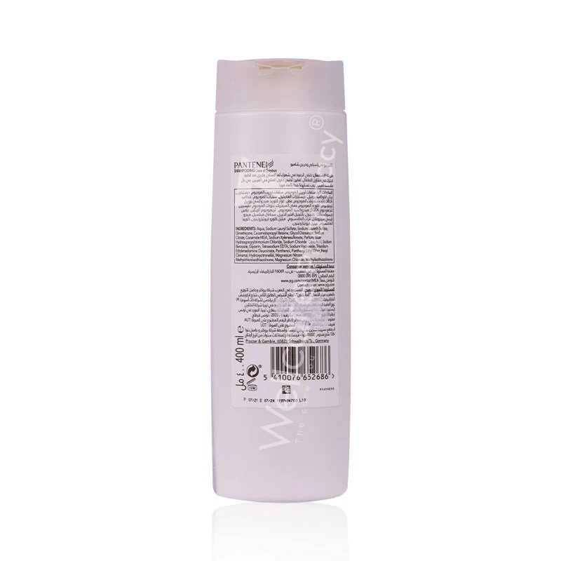 Pantene Lisse Et Shampoo 400ml - Image 3