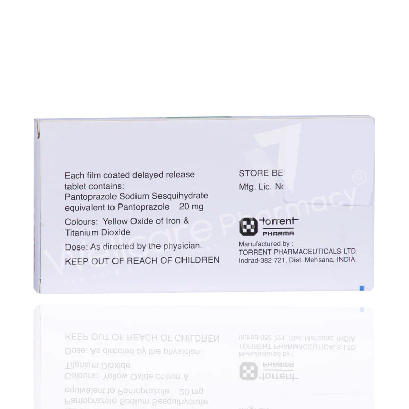 Pantor 20mg Tablets 30'S - Image 2