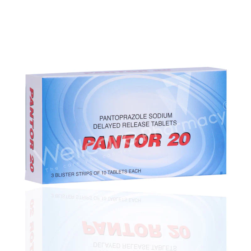Pantor 20mg Tablets 30'S - Image 3