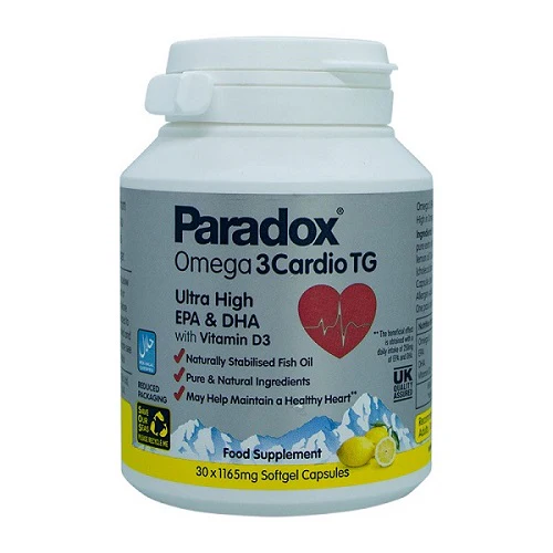 Paradox Omega 3 Cardio Tg Capsules 30'S - Image 2