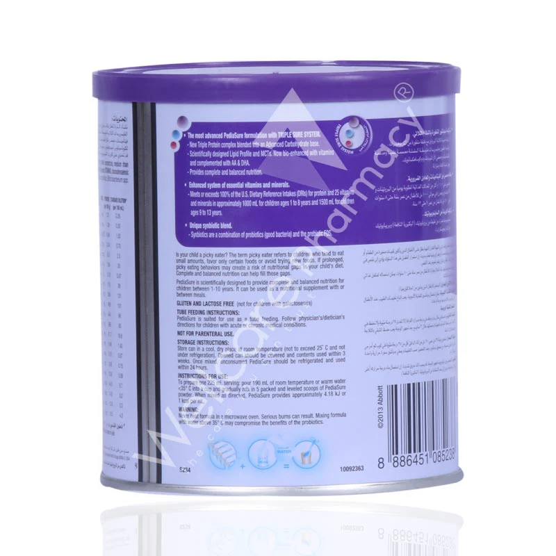 PEDIASURE COMPLETE STRAWBERRY 400GM - Image 3