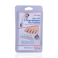 Pedifix P1036 Visco Gel 3 Loop Toe Crest Cushion Small Right - Image 2