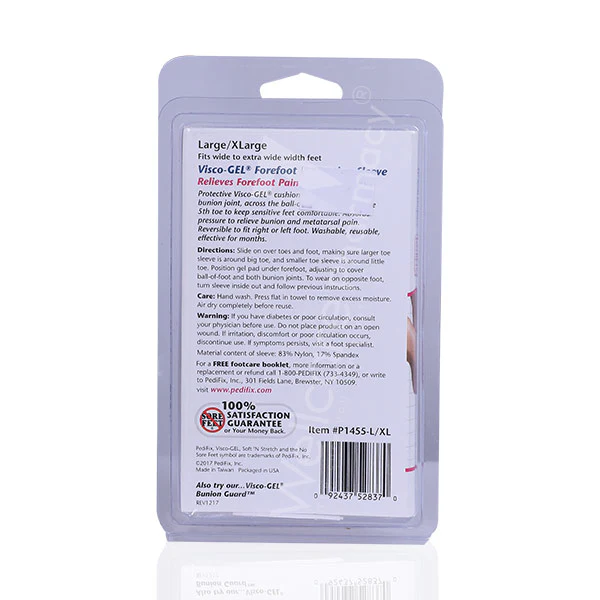 Pedifix P1455 Visco Gel For Foot Protection Sleeve L-Xl - Image 3
