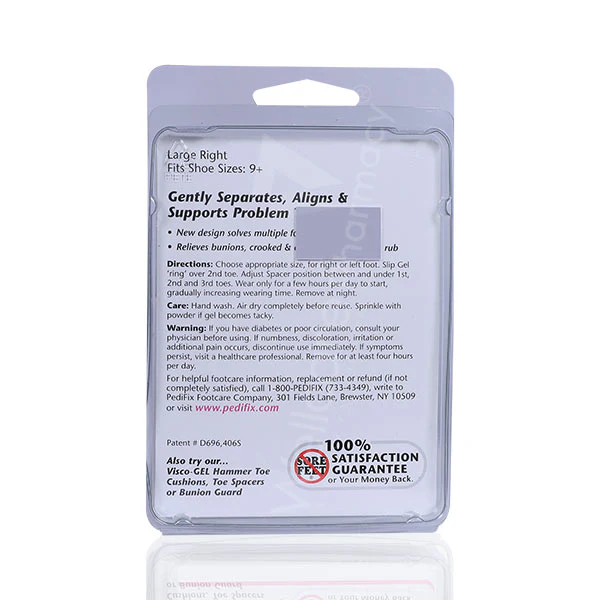 Pedifix P2853 Viscogel Toe Coach Right(Large) - Image 3