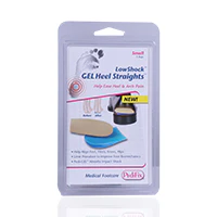 Pedifix P5180 Low Shock Gel Heel Straights Small - Image 2