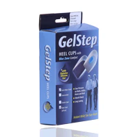 Pedifix Silc Gelstep Heel Cups With Blue Zone Comfort Xxl - Image 2