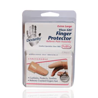 Pedifix Visco Gel Fabric Covered Finger Protector Xl - Image 2