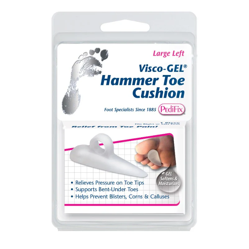 Pedifix Visco Gel Hammer Toe Cushion Bent Support Ll