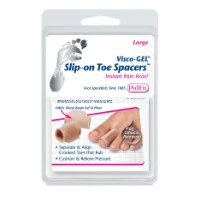 Pedifix Visco Gel Slip On Toe Spacers Large - Image 2