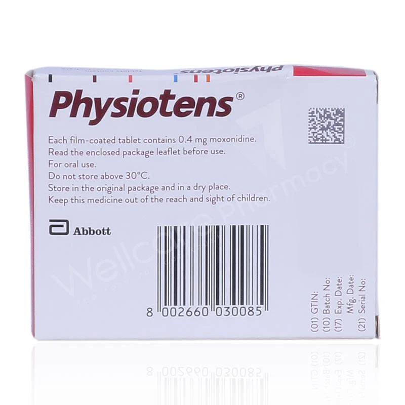 Physiotens .4mg Tablets 28'S - Image 3