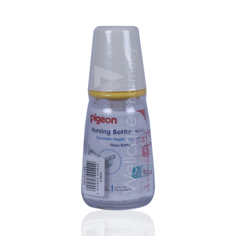 Pigeon Glass Feed Bottle 120ml