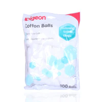 Pigeon White Cotton Balls 100'S 10894p - Image 2
