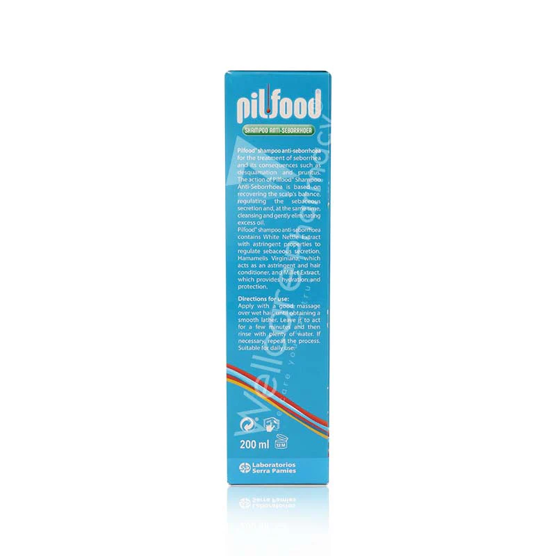 Pilfood Anti-Seborrhoea Shampoo 200ml - Image 3