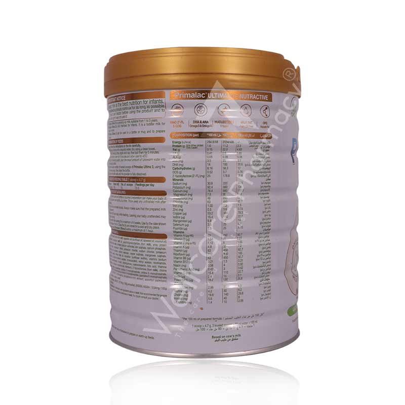 Primalac Ultima No3 1-3years Milk Powder 400g - Image 4