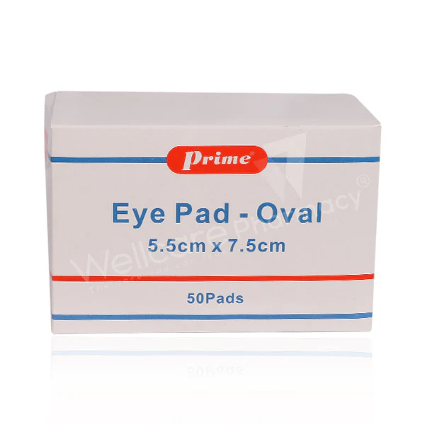 Prime Eye Pad Oval 5.5x7.5cm 50'S
