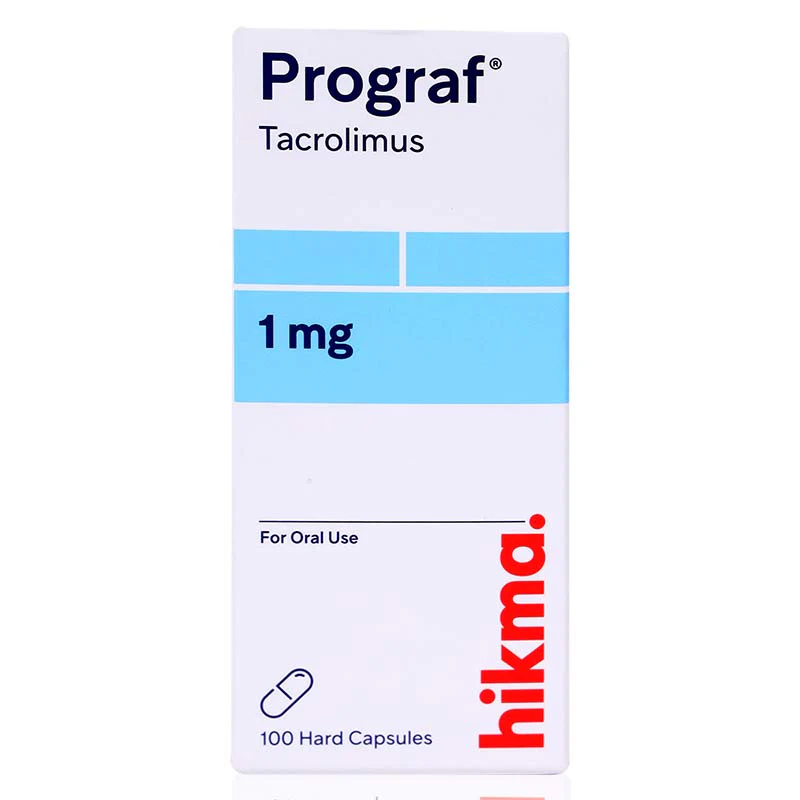 Prograf 1mg Capsules 100'S