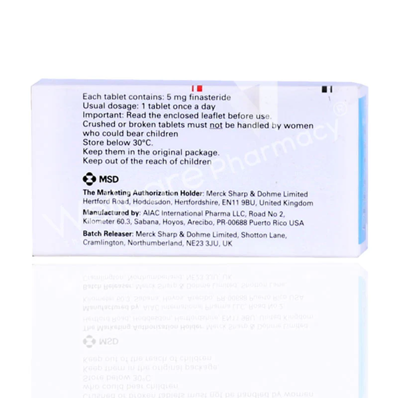 Proscar 5mg Tablets 28'S - Image 3