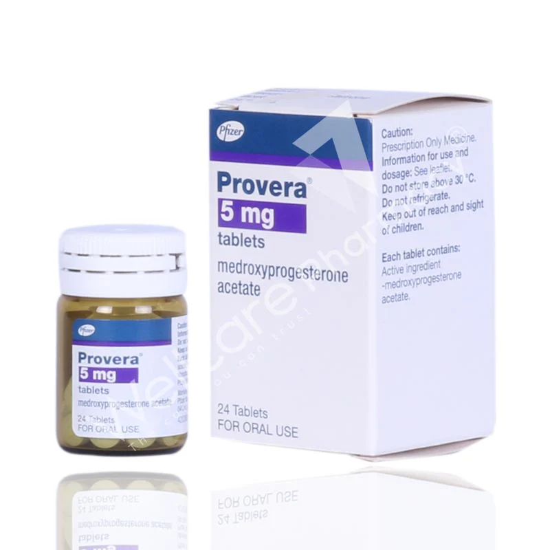 Provera 5mg Tablets 24'S