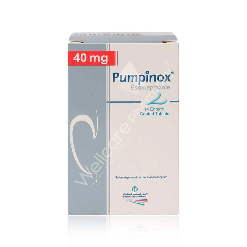 Pumpinox 40mg Tablets 14'S