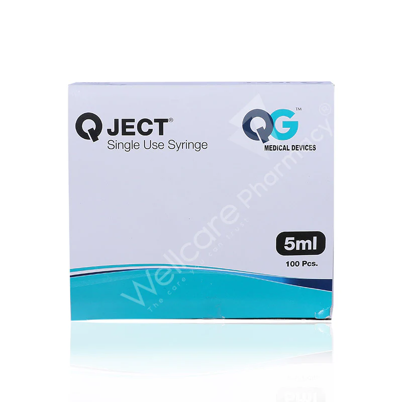 Q-Jet Disposable Syringe 5ml 100'S