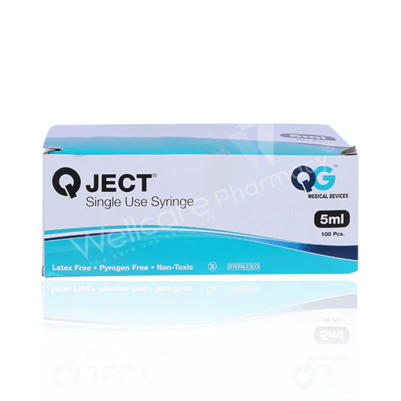 Q-Jet Disposable Syringe 5ml 100'S - Image 3