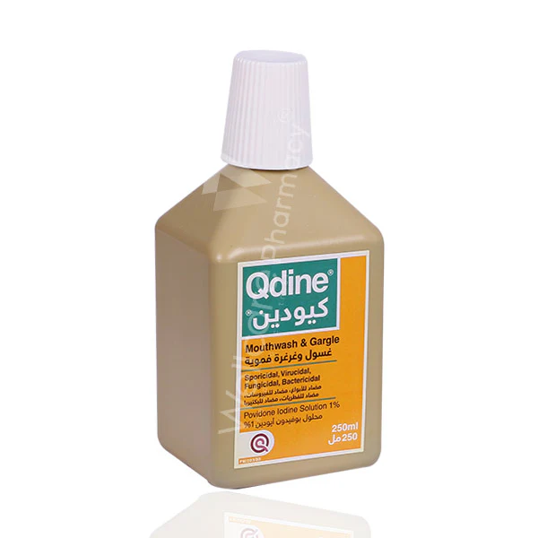 Qdine Mouth Wash 250ml - Image 3
