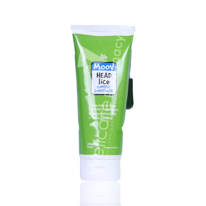 Qv Moov Head Lice Conditioner With Comb 200ml - Image 3