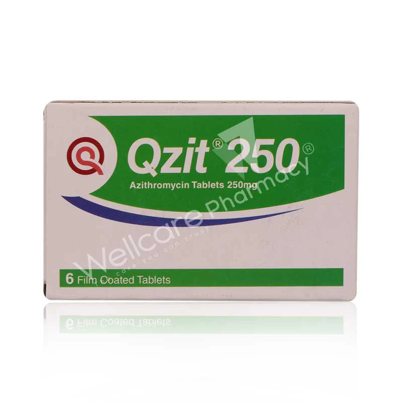Qzit 250mg Tablets 6'S