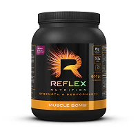 Reflex Nutrition Muscle Bomb With Cofene Black Cherry 600gm - Image 2