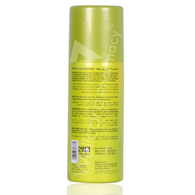 Relispray Pain Relief Spray 150ml - Image 3
