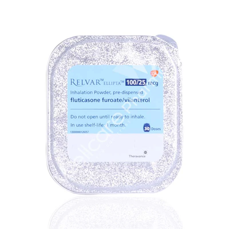 Relvar Ellipta 100/25 Mcg Inhaler 30 Dose1'S - Image 3