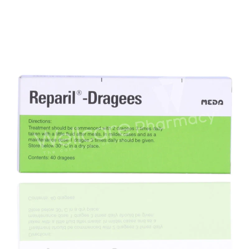 Reparil Dragees 20mg 40'S