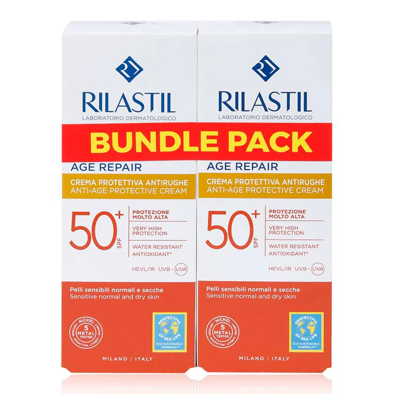 Rilastil 1+1 Age Repair Anti-Age Protective Cream Spf 50+ 40ml