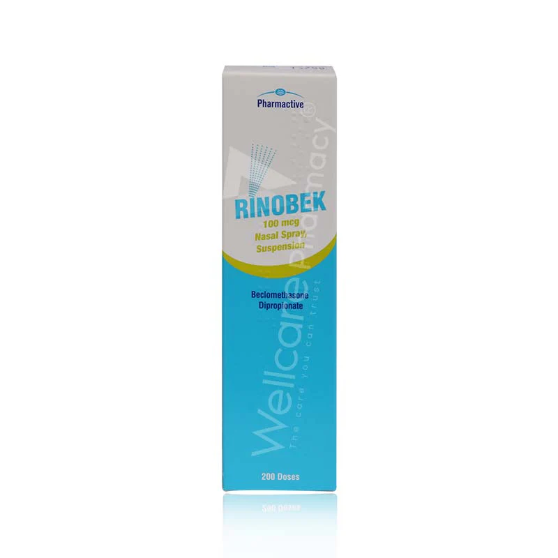 Rinobek 100mcg Nasal Spray 200 Doses