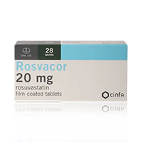 Rosvacor 20mg Tablets 28'S - Image 2
