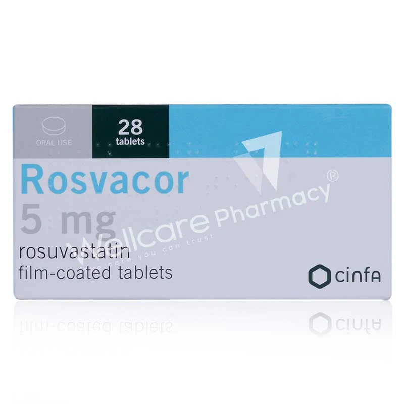 Rosvacor 5mg Tablets 28'S