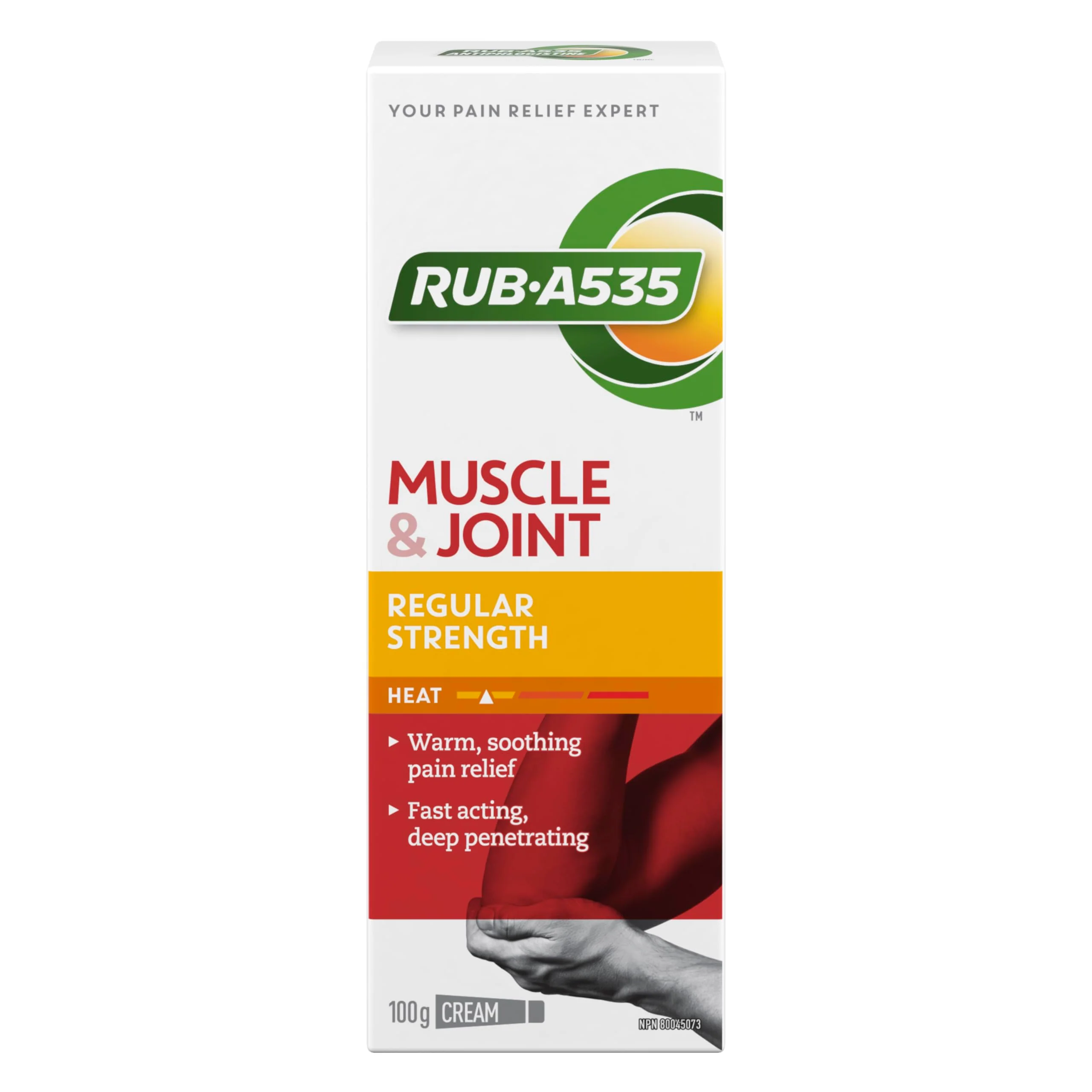 Rub A535 Reg Strength Heating Cream 100m