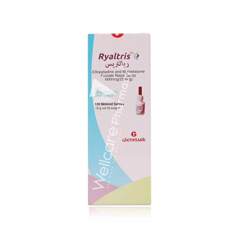 Ryaltris 600mcg/25mcg Nasal Spray 120 Metered Sprays