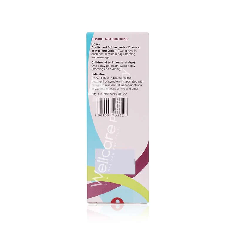 Ryaltris 600mcg/25mcg Nasal Spray 120 Metered Sprays - Image 3