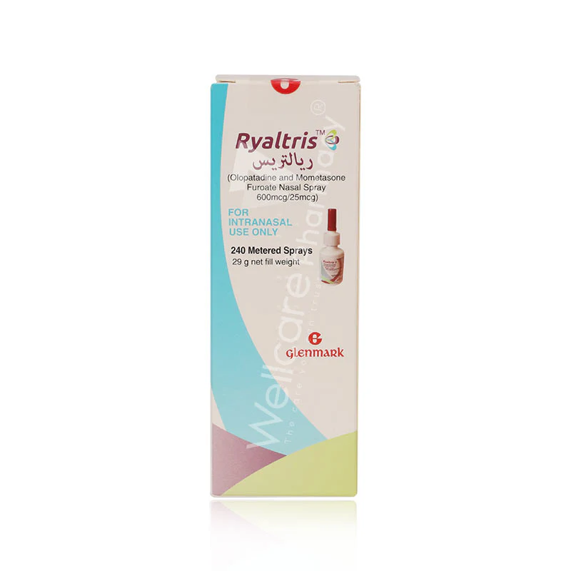 Ryaltris 600mcg/25mcg Nasal Spray 240 Metered Sprays